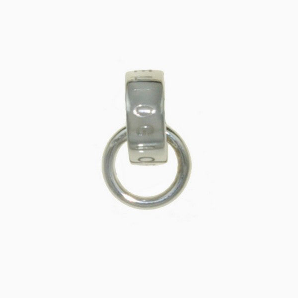 Rebecca Sloane Sterling Silver Carrier With Gm Link Charm