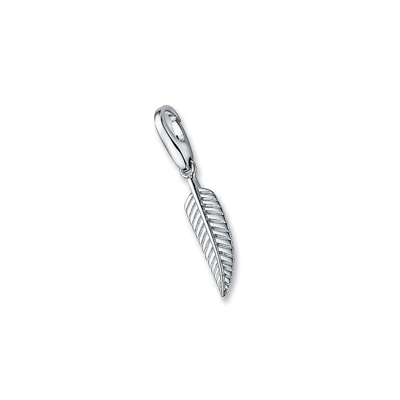 Rebecca Sloane Sterling Silver Feather Charm
