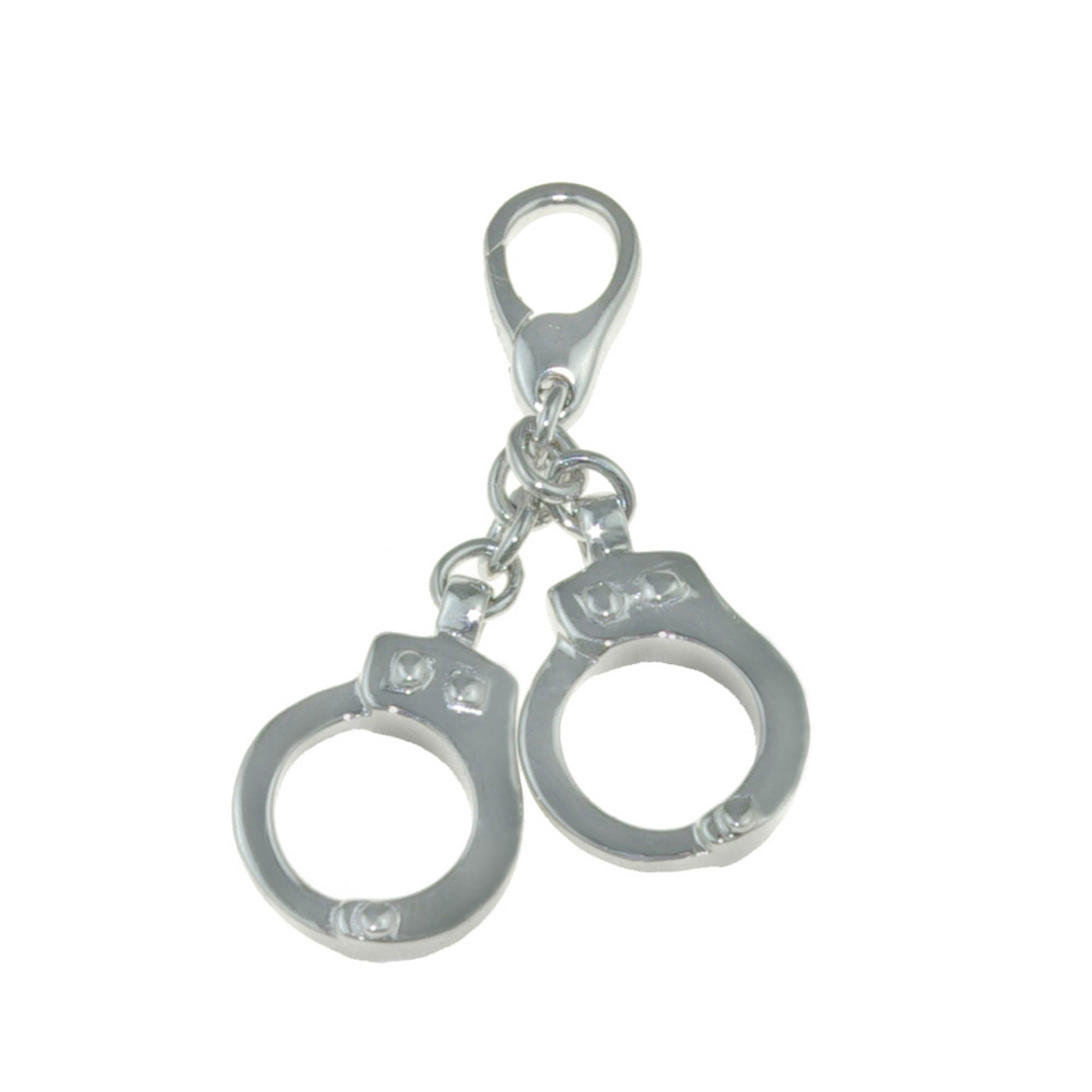 Rebecca Sloane Sterling Silver Handcuffs Charm