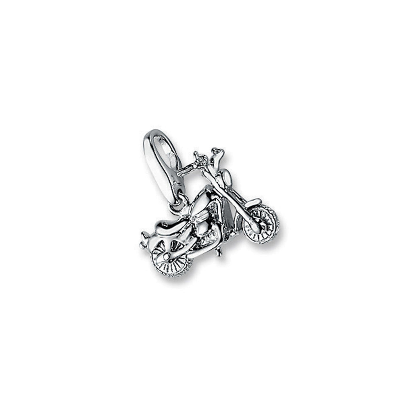 Rebecca Sloane Sterling Silver Motorcycle Charm
