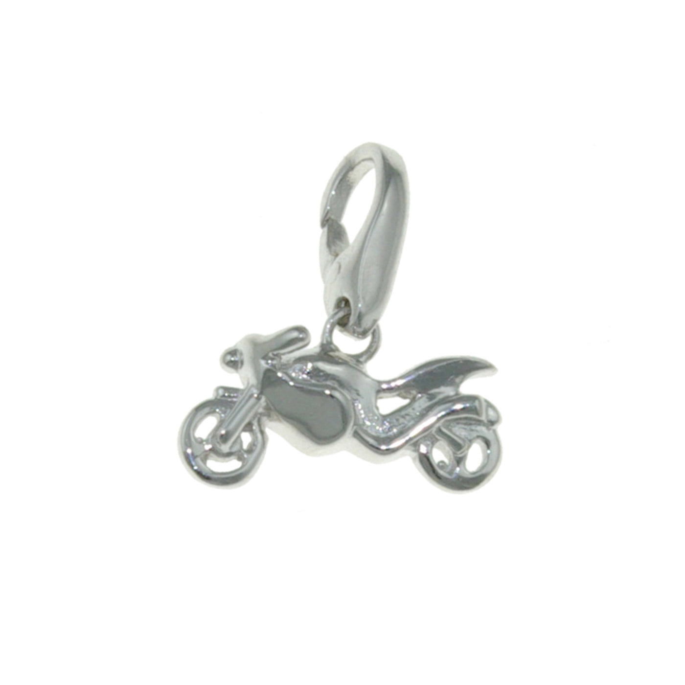 Rebecca Sloane Sterling Silver Motorcycle Charm